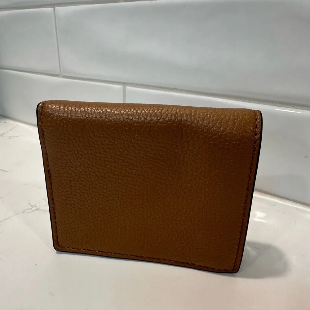 Michael Kors Tan Leather Card Holder